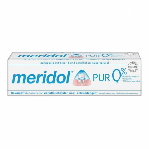 MERIDOL Pur Zahnpasta, 75 ml, CP GABA GmbH MERIDOL Pur Zahnpasta, 75 ml, CP GABA GmbH
