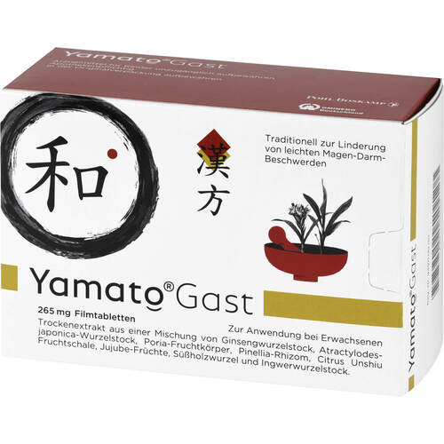 YAMATOGAST 265 mg Filmtabletten, 126 Stk., G. Pohl-Boskamp GmbH & Co.KG