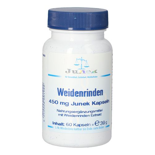 WEIDENRINDEN 450MG JUNEK KAPSELN, 60 Stk., Bios Medical Services