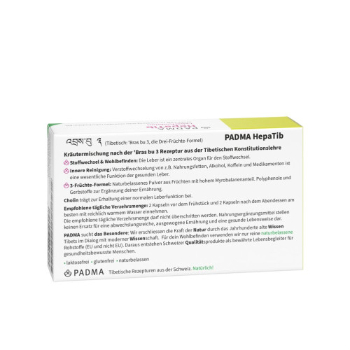 PADMA HepaTib Kapseln, 60 Stk., Hager Pharma GmbH
