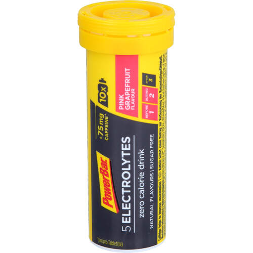 POWERBAR 5 ELECTROLYTES Pink Grapefruit mK, 10 Stk., Nec Med Pharma GmbH