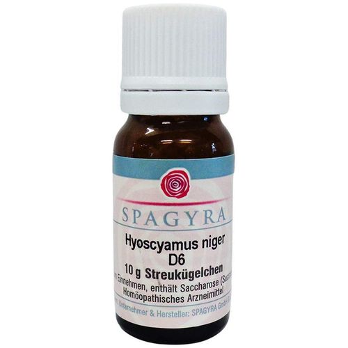 Hyoscyamus niger D6, 10 g, Spagyra GmbH & Co. KG