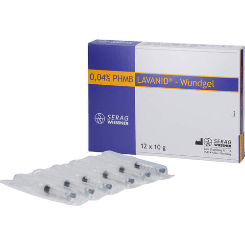 LAVANID Gel Wundgel, 12x10 g, 1001 Artikel Medical GmbH