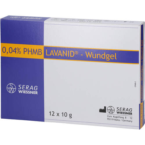 LAVANID Gel Wundgel, 12x10 g, 1001 Artikel Medical GmbH