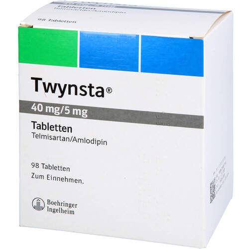 TWYNSTA 40 mg/5 mg Tabletten, 98 Stk., CC Pharma GmbH