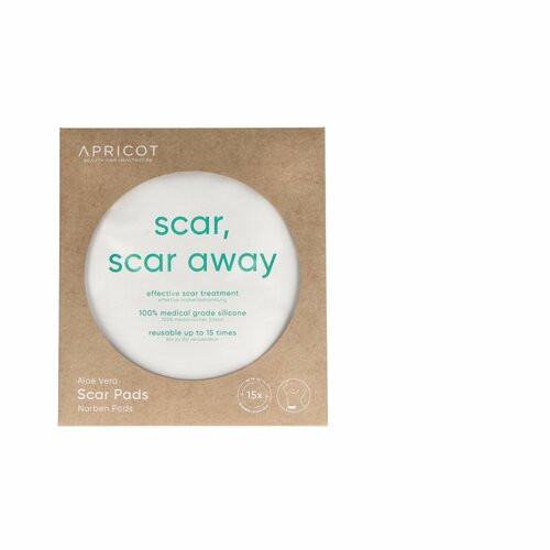 APRICOT Narben Pads mit Aloe Vera Silicone care, 2 Stk., Apricot GmbH
