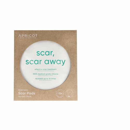 APRICOT Narben Pads mit Aloe Vera Silicone care, 2 ST, Apricot GmbH