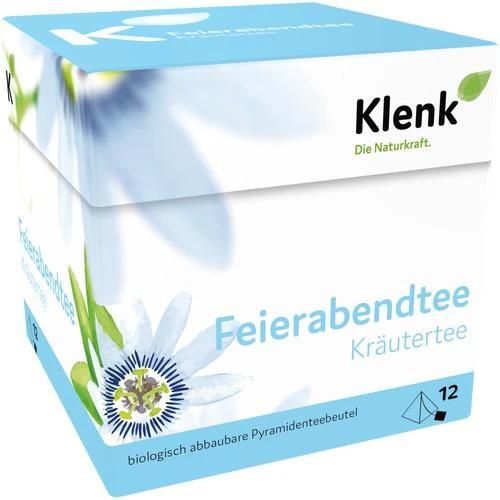 Feierabendtee Pyramidenbeutel, 12x2,5 g, Heinrich Klenk GmbH & Co. KG