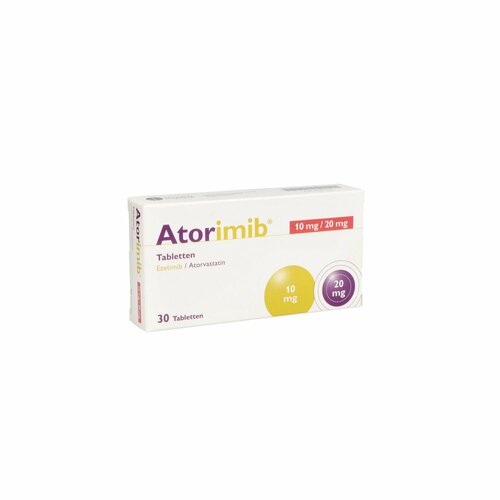 Atorimib 10mg/20mg Tabletten, 30 Stk., APONTIS PHARMA Deutschland GmbH & Co. KG