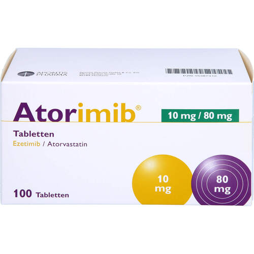 ATORIMIB 10 mg/80 mg Tabletten, 100 Stk., APONTIS PHARMA Deutschland GmbH & Co. KG