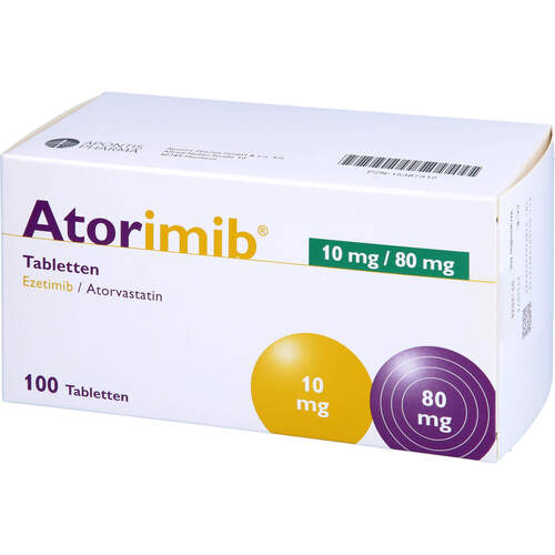 ATORIMIB 10 mg/80 mg Tabletten, 100 St, APONTIS PHARMA Deutschland GmbH & Co. KG