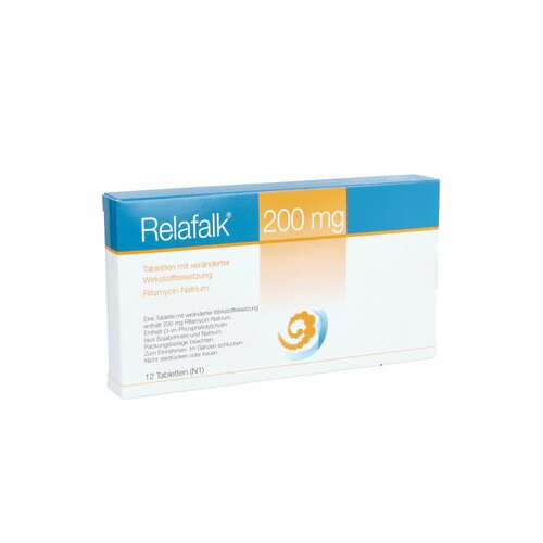 Relafalk 200mg Tabl. m. verändert. Wirkstofffreis., 12 Stk., Dr. Falk Pharma GmbH