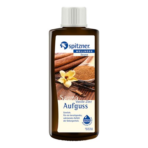 Spitzner Saunaaufguss Vanille Zimt Wellness, 190 ml, W. Spitzner Arzneimittelfabrik GmbH