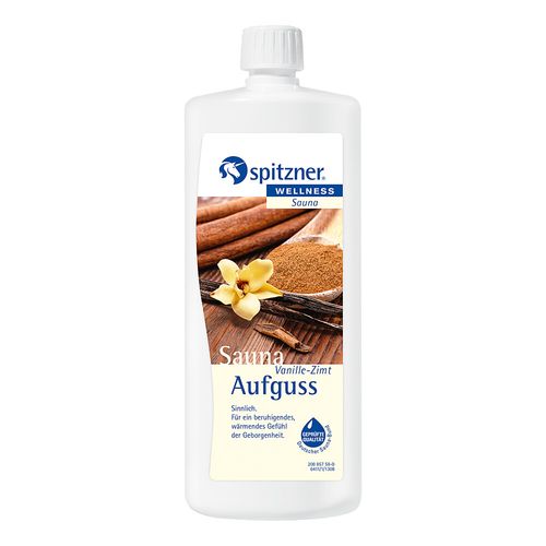 Spitzner Saunaaufguss Vanille Zimt Wellness, 1000 ml, W. Spitzner Arzneimittelfabrik GmbH