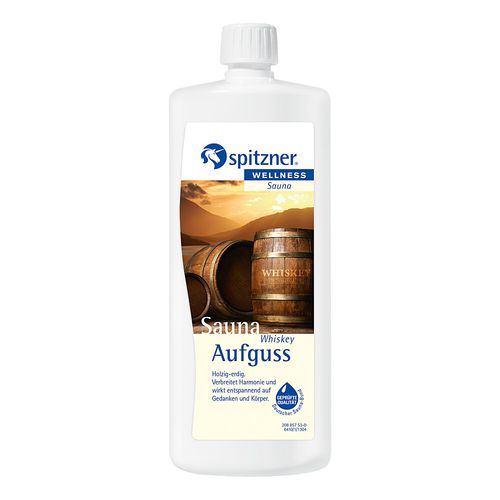 Spitzner Saunaaufguss Whiskey Wellness, 1000 ml, W. Spitzner Arzneimittelfabrik GmbH