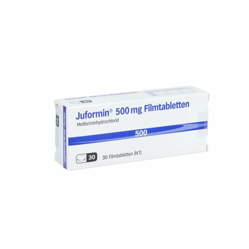 Juformin 500 mg Filmtabletten, 30 Stk., JUTA Pharma GmbH