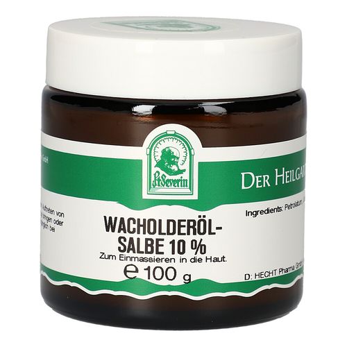 WACHOLDERÖLSALBE 10%, 100 g, Hecht-Pharma GmbH