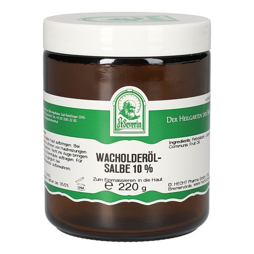 WACHOLDERÖLSALBE 10%, 220 g, Hecht-Pharma GmbH