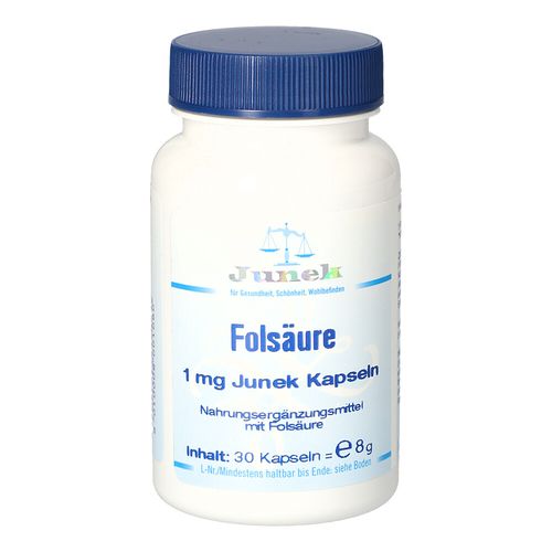 FOLSÄURE 1MG JUNEK KAPSELN, 30 Stk., Bios Medical Services