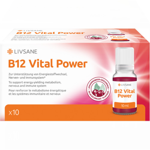 LIVSANE B12 Vital Power, 10x10 ml, PXG Pharma GmbH