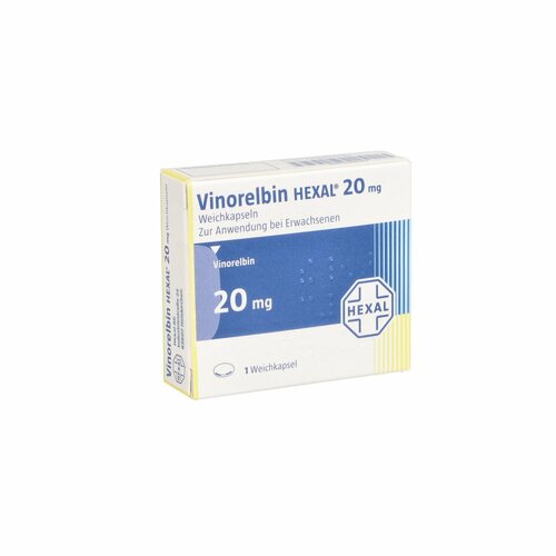 Vinorelbin HEXAL 20mg Weichkapseln, 1 ST, HEXAL AG