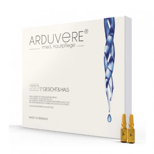 ARDUVERE 30 Tage Gesicht & Hals Ampullen, 30X1 ml, Arduvere GmbH