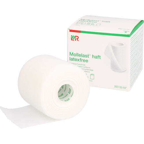 MOLLELAST haft Binden latexfrei 8 cmx20 m weiß, 1 ST, 1001 Artikel Medical GmbH