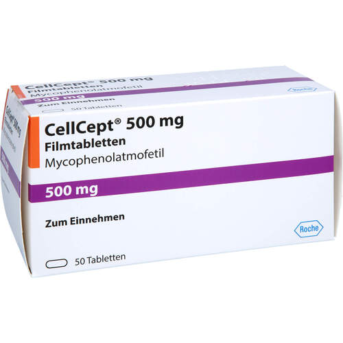 CellCept 500mg Filmtabletten, 50 Stk., Originalis B.V.