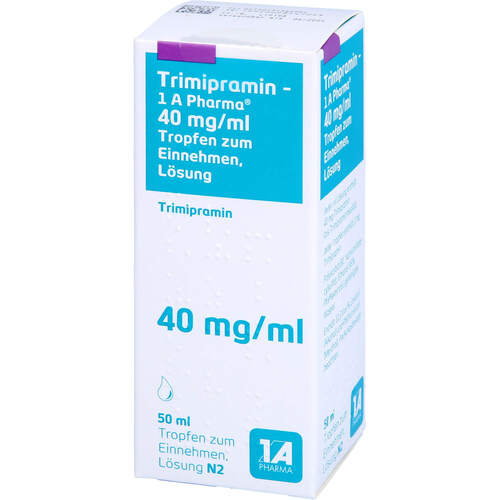 Trimipramin - 1 A Pharma 40 mg/ml Trpf z Einn Lsg, 50 ml, 1 A Pharma GmbH