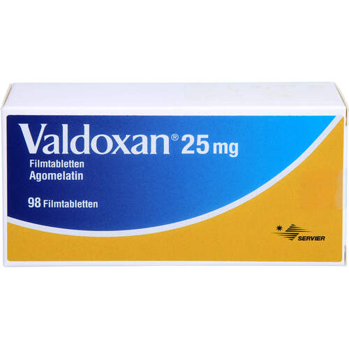 VALDOXAN 25 mg Filmtabletten, 98 ST, Docpharm GmbH