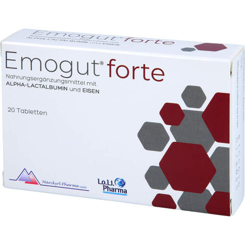 EMOGUT forte Tabletten, 20 Stk., Lo.Li. Pharma International s.r.l. EMOGUT forte Tabletten, 20 Stk., Lo.Li. Pharma International s.r.l.