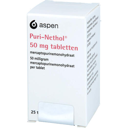 Purinethol 50 mg Tabletten, 25 ST, CC Pharma GmbH