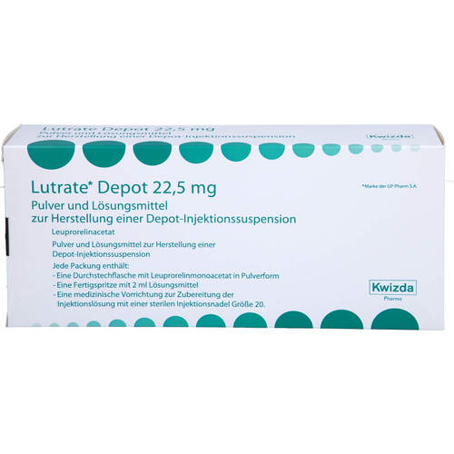 LUTRATE Depot 22.5 mg P.u.LM z.H.e.Dep.Inj.-Susp., 1 Stk., Emra-Med Arzneimittel GmbH