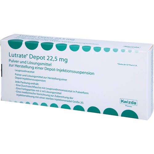 LUTRATE Depot 22.5 mg P.u.LM z.H.e.Dep.Inj.-Susp., 1 Stk., Emra-Med Arzneimittel GmbH