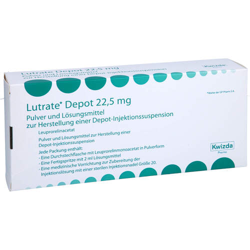 LUTRATE Depot 22.5 mg P.u.LM z.H.e.Dep.Inj.-Susp., 1 Stk., Emra-Med Arzneimittel GmbH
