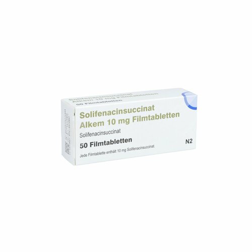 Solifenacinsuccinat Alkem 10mg Filmtabletten, 50 Stk., Ascend GmbH