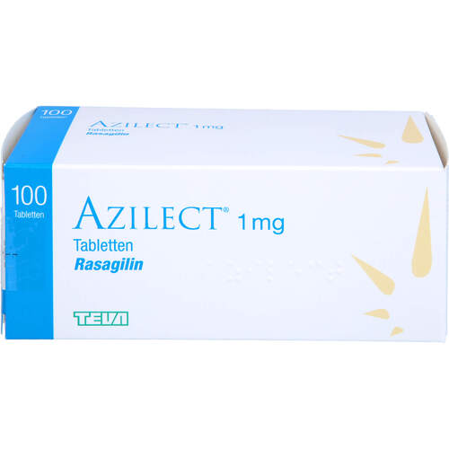 Azilect 1 mg Tabletten, 100 Stk., Originalis B.V.
