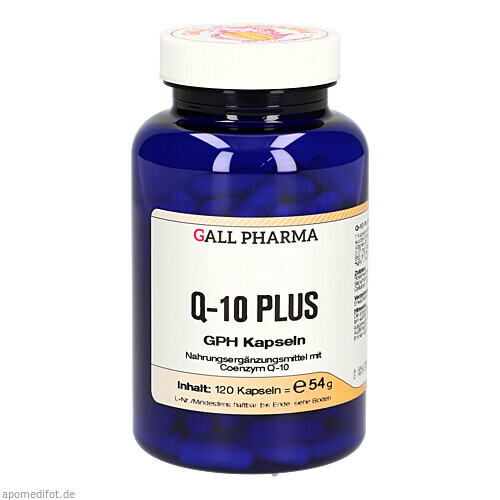 Q-10 PLUS GPH KAPSELN, 120 ST, Hecht-Pharma GmbH