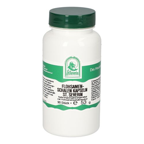 FLOHSAMENSCHALEN ST. SEVERIN KAPSELN, 90 Stk., Hecht-Pharma GmbH FLOHSAMENSCHALEN ST. SEVERIN KAPSELN, 90 Stk., Hecht-Pharma GmbH