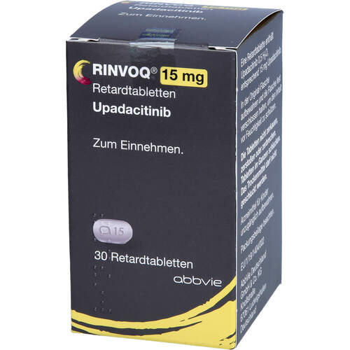 RINVOQ 15 mg Retardtabletten, 30 ST, Abbvie Deutschland GmbH & Co. KG