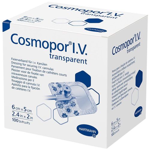 Cosmopor I.V. transparent 6x5cm, 100 Stk., Paul Hartmann AG