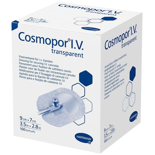 Cosmopor I.V. transparent 9x7cm, 100 Stk., Paul Hartmann AG