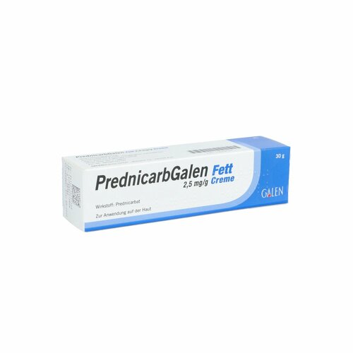 PrednicarbGalen 2.5 mg/g Fett Creme, 30 g, Galenpharma GmbH