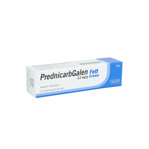 PrednicarbGalen 2.5 mg/g Fett Creme, 30 G, Galenpharma GmbH