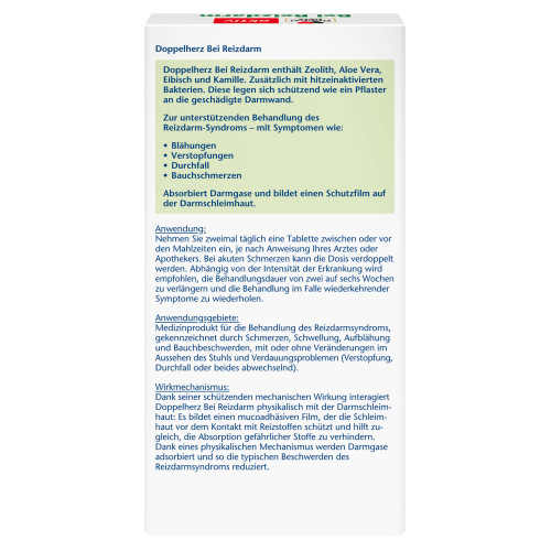 Doppelherz Bei Reizdarm, 30 Stk., Queisser Pharma GmbH & Co. KG