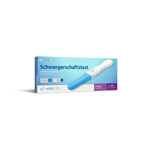 LIVSANE Schwangerschaftstest - Schnelle Ergebnisse, 1 Stk., PXG Pharma GmbH