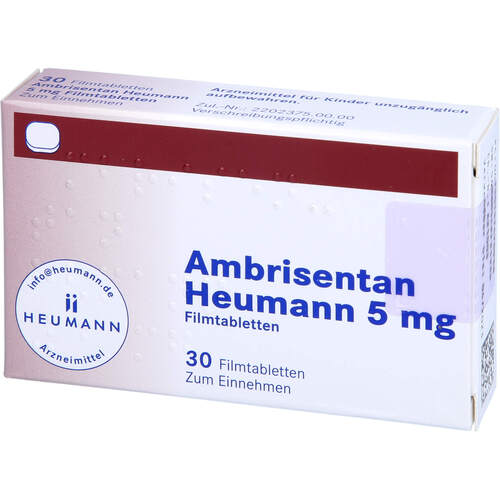 Ambrisentan Heumann 5 mg Filmtabletten, 30 Stk., Heumann Pharma GmbH & Co. Generica KG