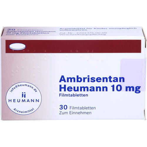 Ambrisentan Heumann 10 mg Filmtabletten, 30 ST, Heumann Pharma GmbH & Co. Generica KG