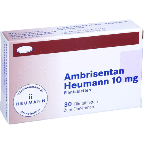 Ambrisentan Heumann 10 mg Filmtabletten, 30 ST, Heumann Pharma GmbH & Co. Generica KG