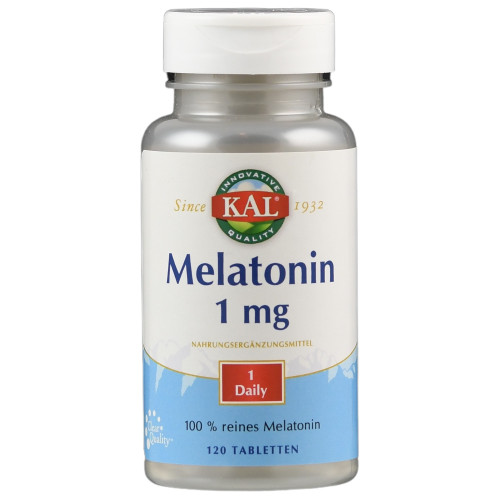 Melatonin 1 mg KAL, 120 Stk., Supplementa GmbH